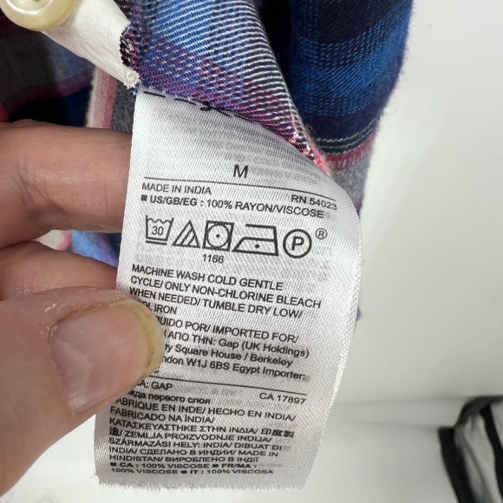 Gap + Pendleton, Collaboration, Western Flannel B… - image 7